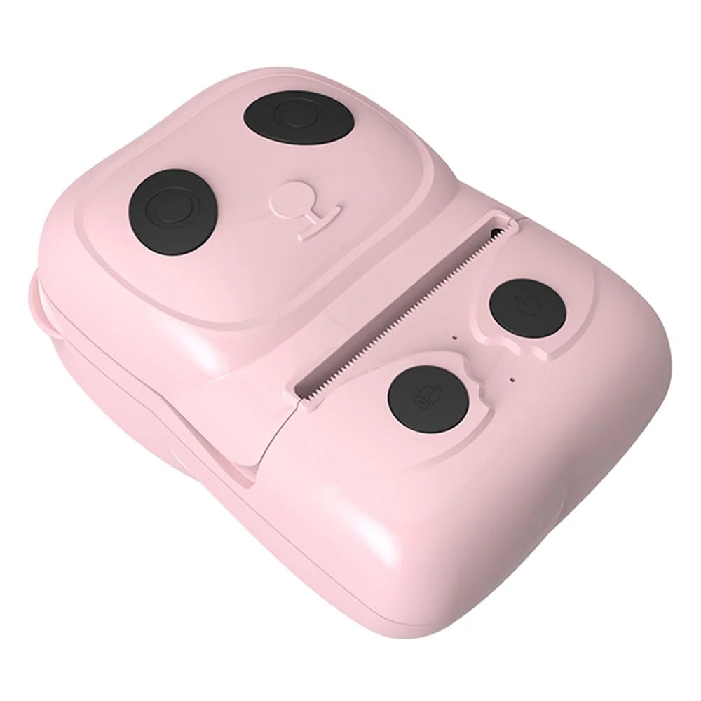 ZJ-5816 2 Inch Mobile Thermal Label Printer Portable Bluetooth-Compatible Label Maker Machine - Pink - 1