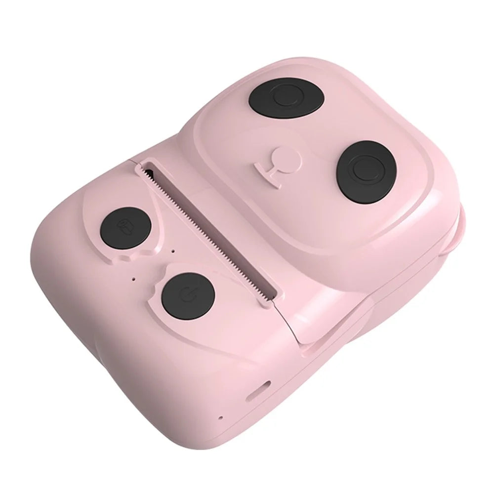 ZJ-5816 2 Inch Mobile Thermal Label Printer Portable Bluetooth-Compatible Label Maker Machine - Pink - 2