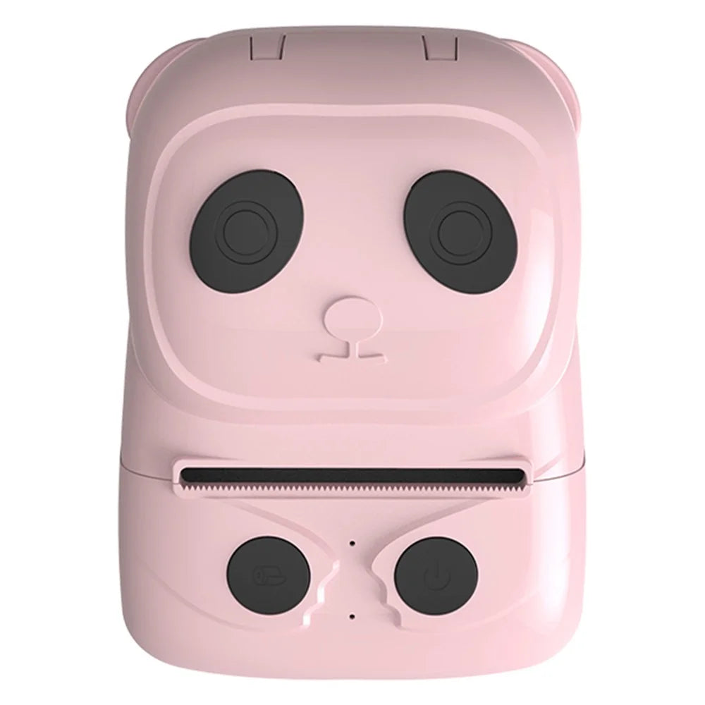 ZJ-5816 2 Inch Mobile Thermal Label Printer Portable Bluetooth-Compatible Label Maker Machine - Pink - 3