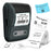 P10 203 DPI Portable Thermal Label Printer Mini Bluetooth-Compatible Sticker Maker for Smartphones - Black - 1