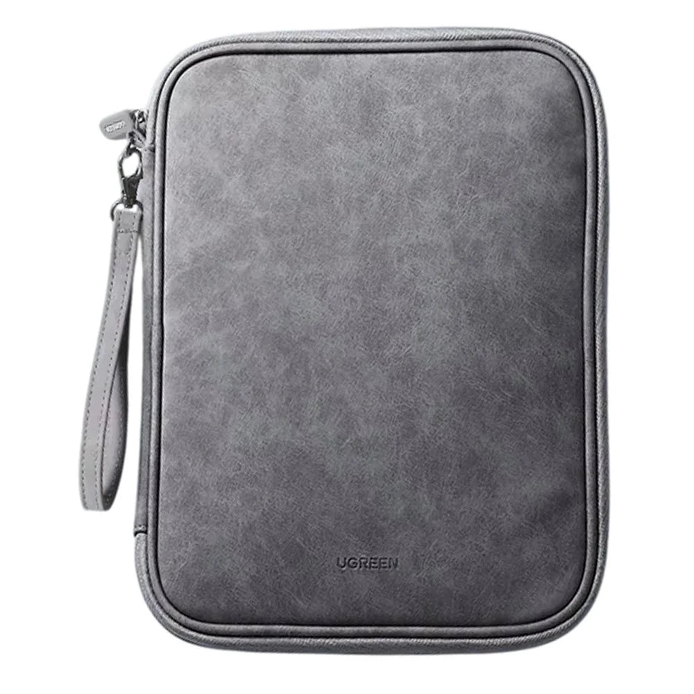 UGREEN 90435 Storage Bag for 11 Inch Laptop Shockproof PU Leather Portable Tablet Sleeve - 1