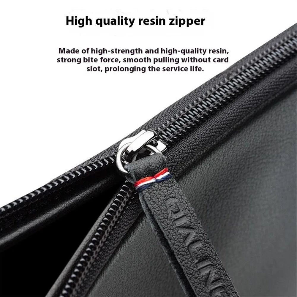 QIALINO Shockproof Case for 13 Inch Laptop Sleeve Bag Ultra Thin Wear Resistant Genuine Cow Leather Pouch - 4