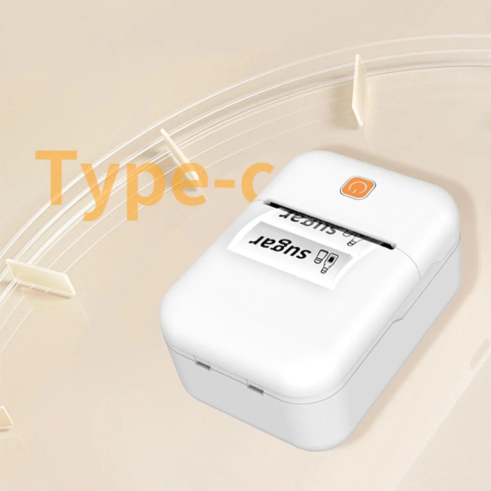 Y2 Portable Thermal Label Printer 200DPI Wireless Bluetooth-Compatible Handheld Label Maker - 6