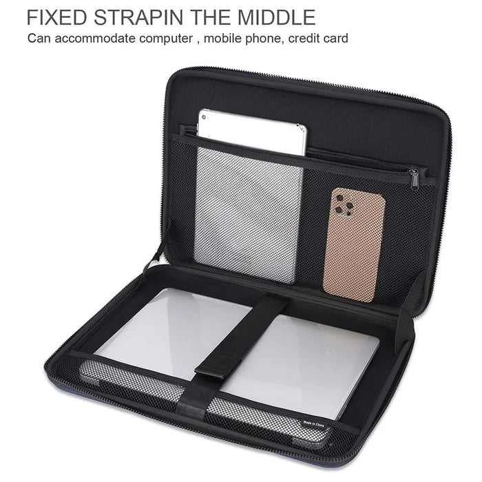 For 16 inch Laptop Bag Universal EVA Hard Shell Waterproof Shockproof Protective Case - 3