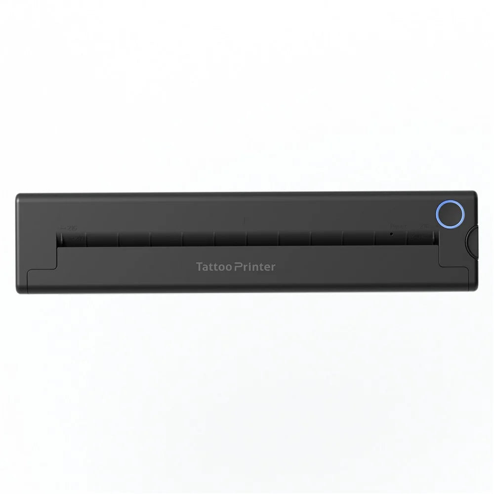 A46 Portable Mini Printer Wireless BT Thermal Tattoo Printer Machine with 10Pcs Paper - 1