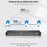 ZOSI 16-Port Gigabit Poe Switch with 2 Gigabit Uplink Ports 156W for 16 Poe+ Ports IEEE802.3af / at - US Plug - 5