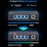 ZOSI 5 Port Poe Switch 4 Poe Ports + 1 Uplink 802.3af / at Poe+ 100Mbps 65W 250m Extended Range Plug and Play Network Switch - US Plug - 3