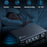 ZOSI 5 Port Poe Switch 4 Poe Ports + 1 Uplink 802.3af / at Poe+ 100Mbps 65W 250m Extended Range Plug and Play Network Switch - US Plug - 7