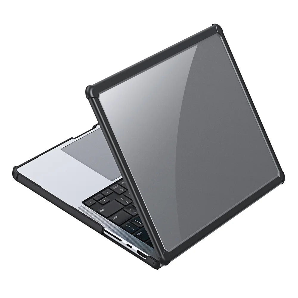 DUX DUCIS For MacBook Pro 16 inch (2026) A3429 A3428 / (2025) A3186 A3403 / (2024) A2991 / (2023) A2780 / (2021) A2485 Laptop Case  LCGM Series Anti-Scratch TPU+PC Notebook Cover - Black - 2