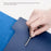 HUASHENG For 11 Inch Notebook Bag Ultra Thin Non Magnetic PU Leather Horizontal Laptop Sleeve - Navy Blue - 4