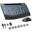 2.4G Wireless Keyboard Mouse Set Ergonomic RGB Backlit Computer Laptop Rechargeable Keyboard Mouse - 1