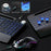 2.4G Wireless Keyboard Mouse Set Ergonomic RGB Backlit Computer Laptop Rechargeable Keyboard Mouse - 5