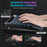 2.4G Wireless Keyboard Mouse Set Ergonomic RGB Backlit Computer Laptop Rechargeable Keyboard Mouse - 7