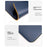 HUASHENG For 11 Inch Laptop Sleeve Double-Sided PU Leather Protective Case Horizontal Notebook Bag - Navy Blue - 6
