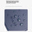 HUASHENG Vertical Protective Case for 15 / 15.4 Inch Laptop Sleeve Double-Sided PU Leather Notebook Bag - Navy Blue - 4