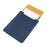 HUASHENG Vertical Protective Case for 12 Inch Laptop Sleeve Double-Sided PU Leather Notebook Bag - Navy Blue - 1