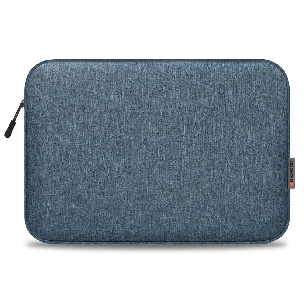 HAWEEL For 9.7-11 Inch Tablets Sleeve Bag Polyester Velvet Lining Protective Pouch, 27.5 x 20.5cm - Blue - 1