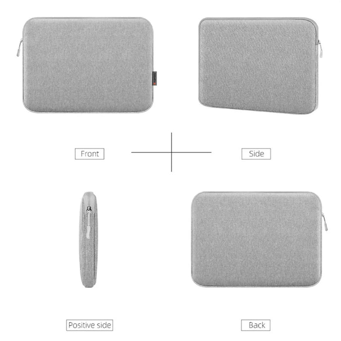 HAWEEL For 9.7-11 Inch Tablets Sleeve Bag Polyester Velvet Lining Protective Pouch, 27.5 x 20.5cm - Blue - 6