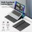 DUX DUCIS AirQ Series for 15 - 16 inch Laptop Sleeve Case with Stand / Wireless Charging - Black - 5