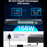 ZOSI 24 Port Gigabit PoE Switch with 2 SFP Ports 156W IEEE802.3af Unmanaged Network Switcher - US Plug - 5