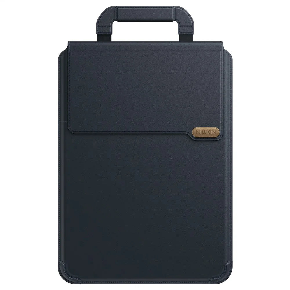 NILLKIN Versatile Pro 14.2 inch Laptop Sleeve Multifunctional EVA Anti Drop Bag with Magnetic Handle - Dark Blue - 1