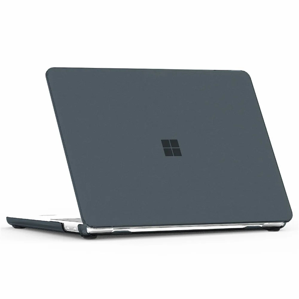 For Microsoft Surface Laptop 13-inch Matte Case Hard PC Laptop Cover - Black - 2