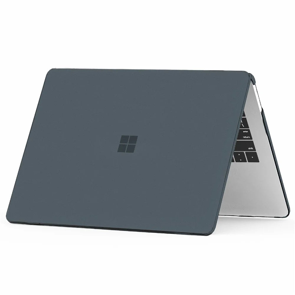 For Microsoft Surface Laptop 13-inch Matte Case Hard PC Laptop Cover - Black - 3
