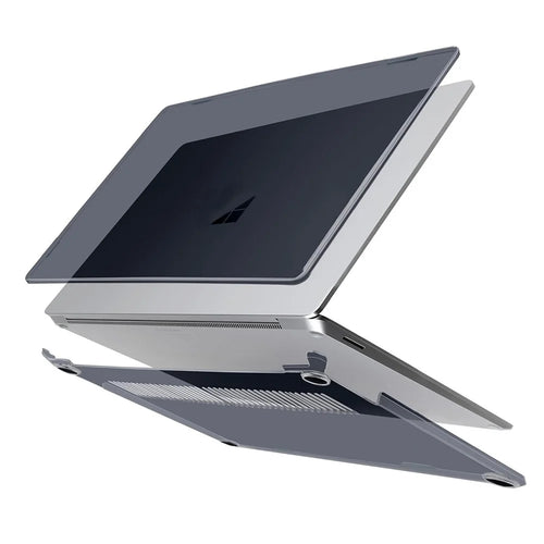 ENKAY HAT PRINCE For Microsoft Surface Laptop 15 (2037) Crystal Laptop Case Hard PC Anti Scratch Shockproof Cover - Black - 1