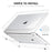 ENKAY HAT PRINCE For Microsoft Surface Laptop 15 (2037) Crystal Laptop Case Hard PC Anti Scratch Shockproof Cover - Black - 3