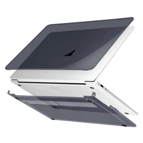 ENKAY HAT PRINCE For Microsoft Surface Laptop 13 (2095) Crystal Laptop Case Hard PC Anti Scratch Shockproof Cover - Black - 1