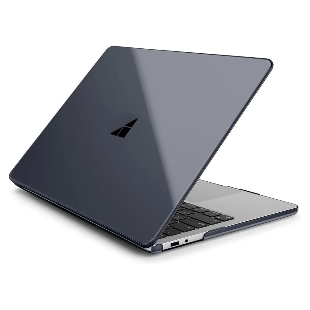 ENKAY HAT PRINCE For Microsoft Surface Laptop 13 (2095) Crystal Laptop Case Hard PC Anti Scratch Shockproof Cover - Black - 2