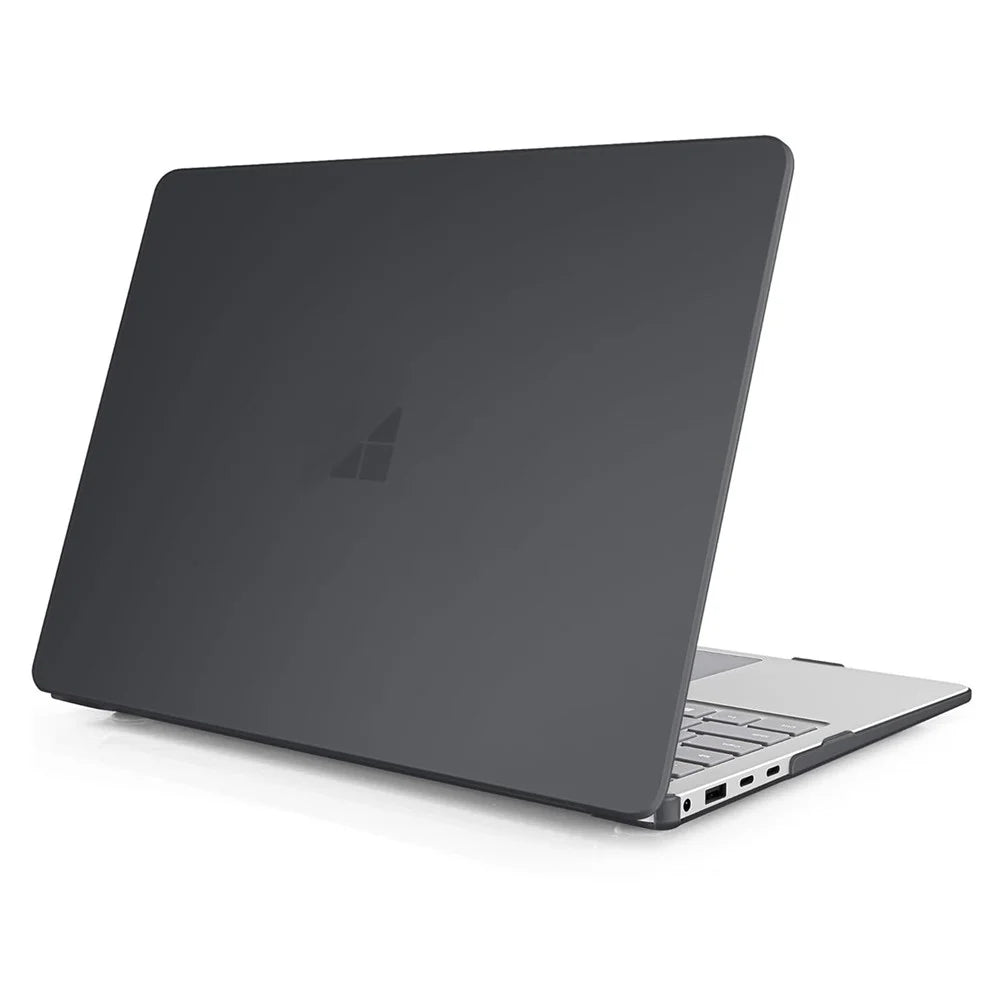 ENKAY HAT PRINCE For Microsoft Surface Laptop 15 (2037) Matte Laptop Case Hard PC Anti-fingerprint Shockproof Cover - Black - 2