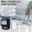 P2 Portable Handheld Thermal Label Printer for Product, Address, Barcodes Type-C 203DPI Label Maker - Black - 7