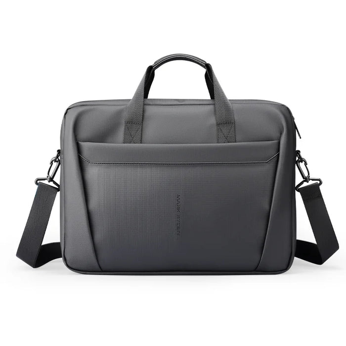MARK RYDEN MR616 15.6 inch Laptop Bag Urban Oxford Cloth Crossbody Briefcase for Business/Travel - Black - 1