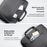 MARK RYDEN MR616 15.6 inch Laptop Bag Urban Oxford Cloth Crossbody Briefcase for Business/Travel - Black - 4
