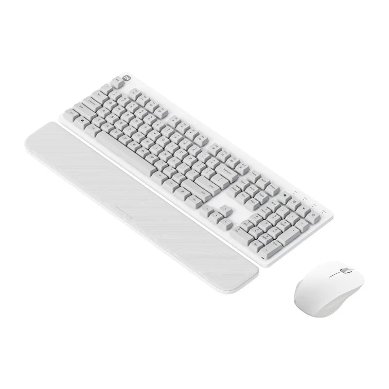 XIAOMI XMWXJSCO1YM 2.4GHz Wireless Keyboard Mouse Combo with Keyboard Palm Rest for Windows / Mac (Chinese Version) - Light Grey - 1
