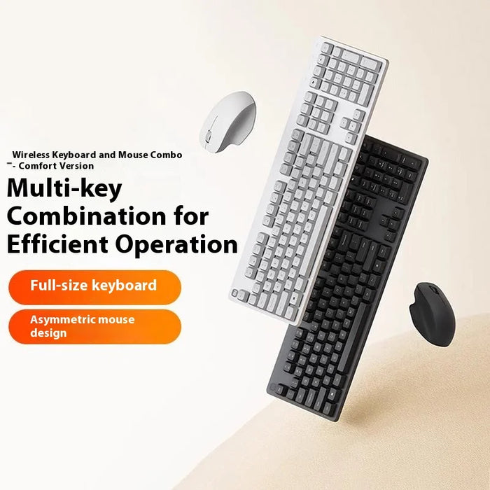 XIAOMI XMWXJSCO1YM 2.4GHz Wireless Keyboard Mouse Combo with Keyboard Palm Rest for Windows / Mac (Chinese Version) - Light Grey - 2