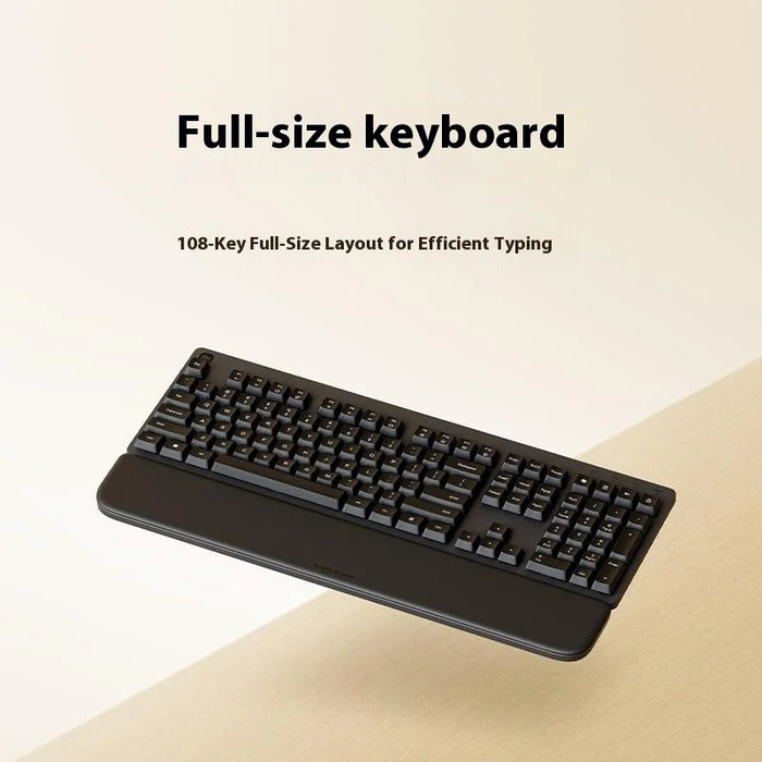 XIAOMI XMWXJSCO1YM 2.4GHz Wireless Keyboard Mouse Combo with Keyboard Palm Rest for Windows / Mac (Chinese Version) - Light Grey - 4