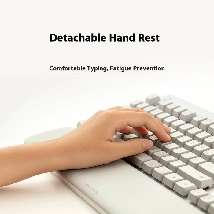 XIAOMI XMWXJSCO1YM 2.4GHz Wireless Keyboard Mouse Combo with Keyboard Palm Rest for Windows / Mac (Chinese Version) - Light Grey - 5