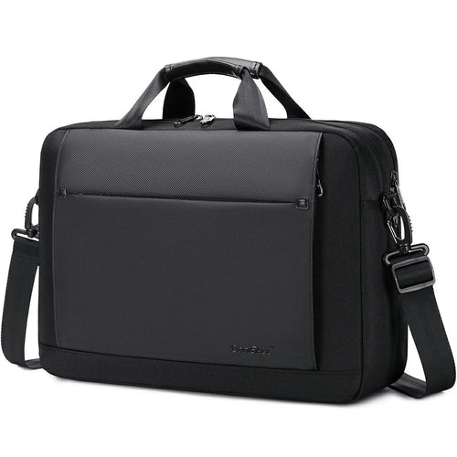 COOLBELL CB-2131 Laptop Bag 15 Inch Business Briefcase Messenger Bag Trolley Sleeve for Men Commute / Travel - Black - 1