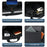 COOLBELL CB-2131 Laptop Bag 15 Inch Business Briefcase Messenger Bag Trolley Sleeve for Men Commute / Travel - Black - 6