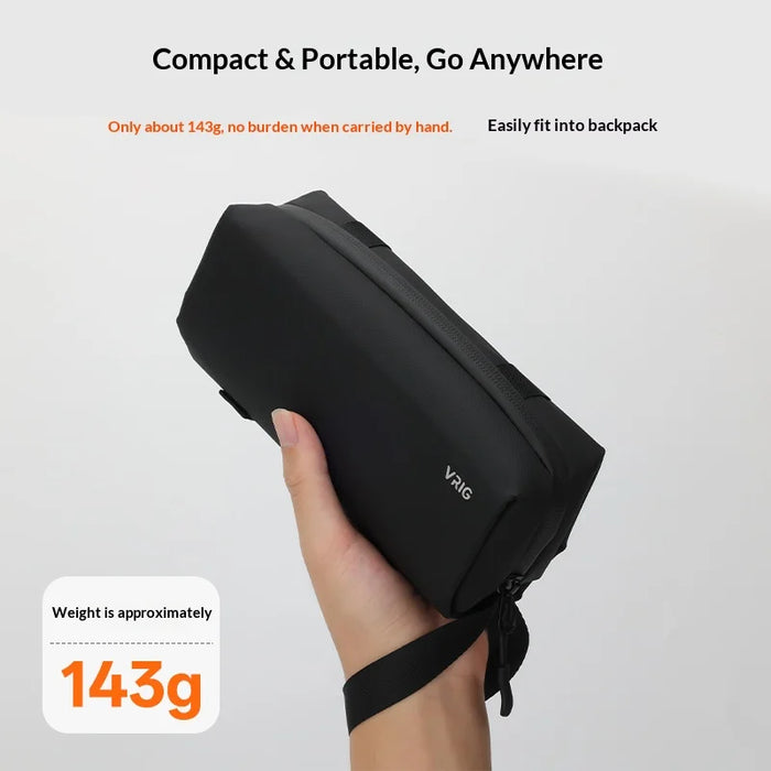 VRIG AC-55 For DJI Osmo Pocket 3 Camera Fleece Lined Storage Case Waterproof Oxford Fabric Protective Bag - 5