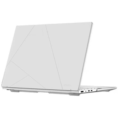 For Asus Zenbook 14 2025  /  2024 Laptop Case Anti-scratch Matte Finish Hard PC Cover - Transparent - 1