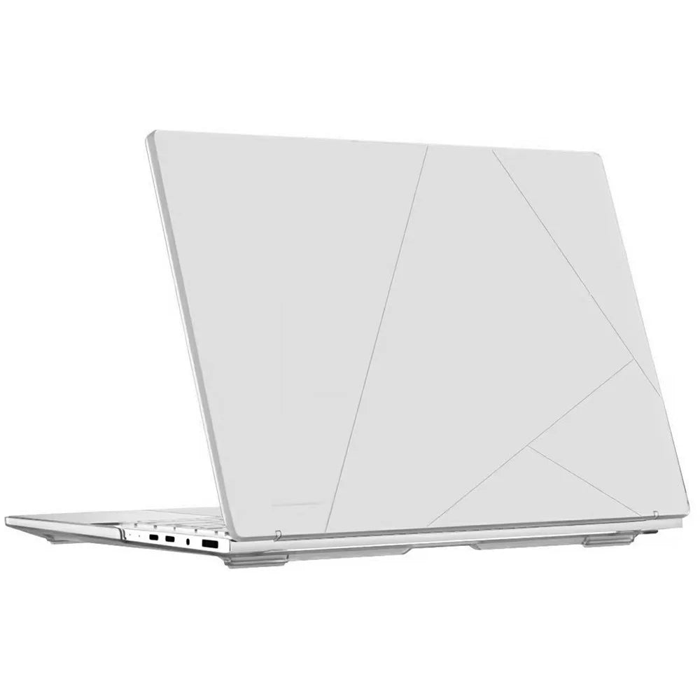 For Asus Zenbook 14 2025  /  2024 Laptop Case Anti-scratch Matte Finish Hard PC Cover - Transparent - 2