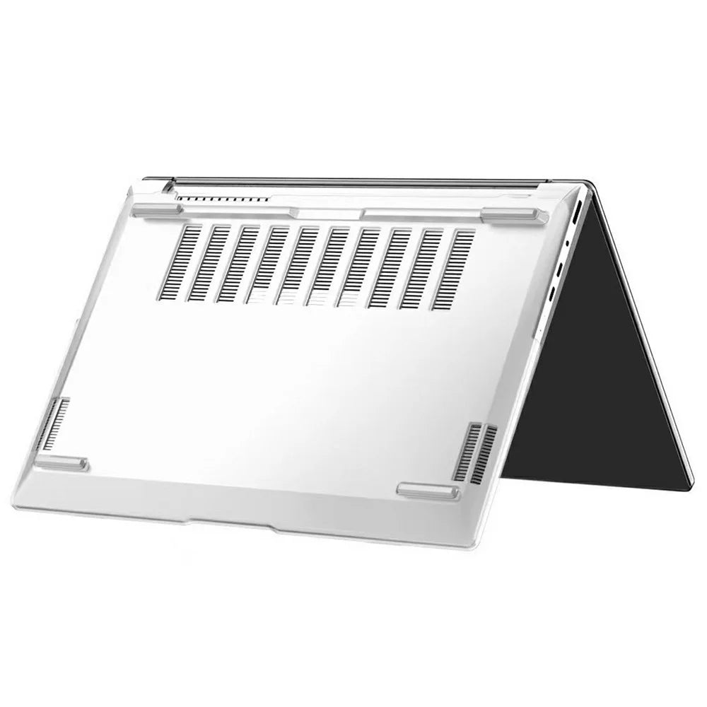 For Asus Zenbook 14 2025  /  2024 Laptop Case Anti-scratch Matte Finish Hard PC Cover - Transparent - 4