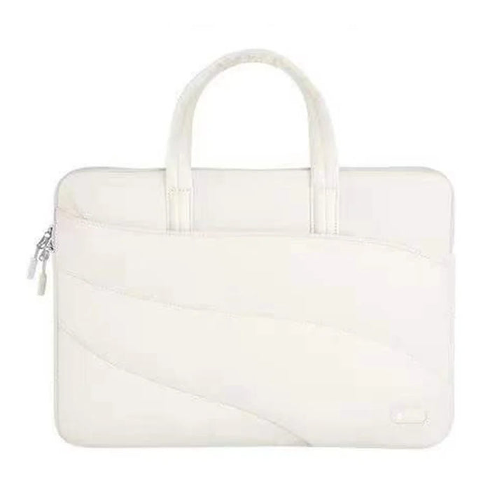 COTECI 15 - 16 Inch Laptop Sleeve Bag Shockproof Travel Bag Notebook Handbag - Beige - 1