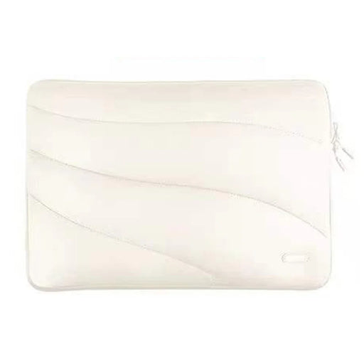 COTECI 13 - 14 Inch Laptop Sleeve Shockproof Notebook Protective Bag - Beige - 1