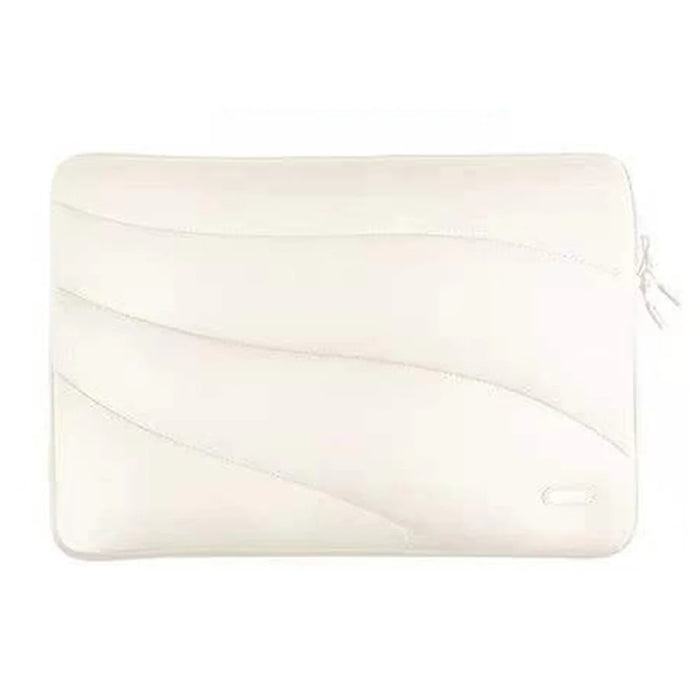COTECI 13 - 14 Inch Laptop Sleeve Shockproof Notebook Protective Bag - Beige - 1