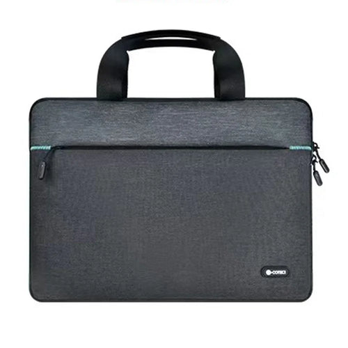 COTECI 13 - 14 Inch Laptop Bag Notebook Carrying Bag Handbag for Business Office Work - Dark Grey - 1
