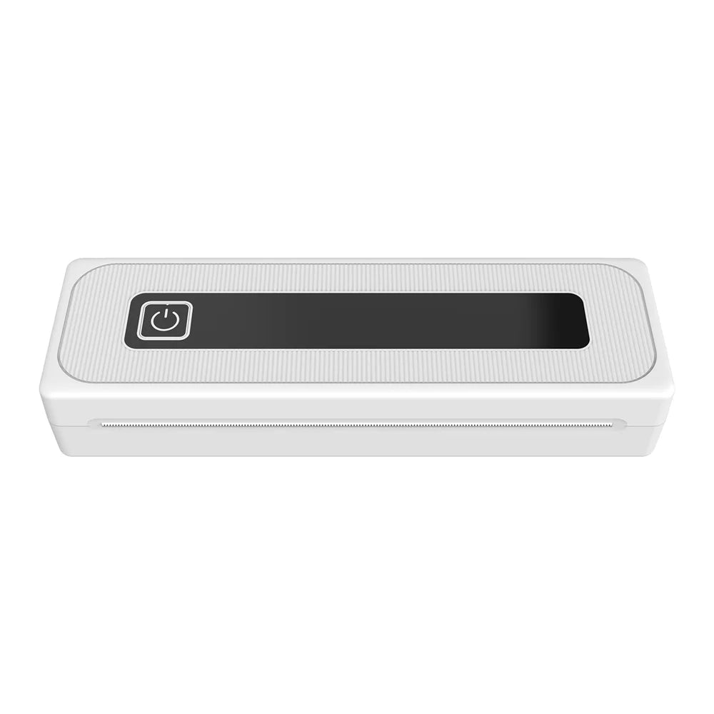A4B 200 DPI Portable Bluetooth-compatible Printer Inkless Thermal Printer for Home/Office/Study - White - 2